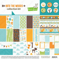 Lawn Fawn - Into the Woods Collection - 12 x 12 Collection Kit