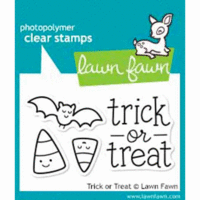 Lawn Fawn - Halloween - Clear Photopolymer Stamps - Trick or Treat