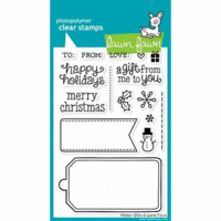Lawn Fawn - Clear Acrylic Stamps - Christmas - Winter Gifts