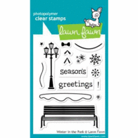 Lawn Fawn - Clear Photopolymer Stamps - Winter in the Park