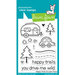 Lawn Fawn - Clear Photopolymer Stamps - Happy Trails