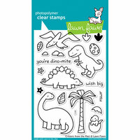 Lawn Fawn - Clear Photopolymer Stamps - Critters from the Past