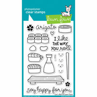 Lawn Fawn - Clear Acrylic Stamps - Lets Roll