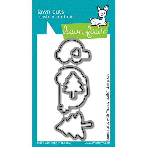 Lawn Fawn - Lawn Cuts - Dies - Happy Trails