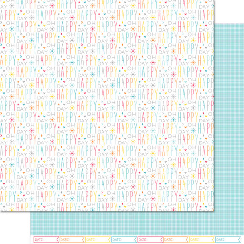 Lawn Fawn - Hello Sunshine Collection - 12 x 12 Double Sided Paper - Dawn
