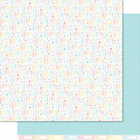 Lawn Fawn - Hello Sunshine Collection - 12 x 12 Double Sided Paper - Dawn
