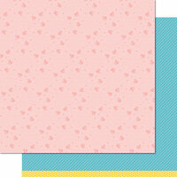 Lawn Fawn - Hello Sunshine Collection - 12 x 12 Double Sided Paper - Mae