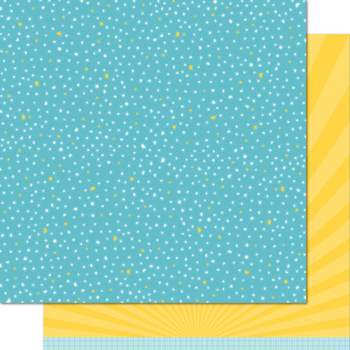 Lawn Fawn - Hello Sunshine Collection - 12 x 12 Double Sided Paper - Luna