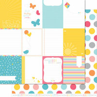 Lawn Fawn - Hello Sunshine Collection - 12 x 12 Double Sided Paper - Aurora