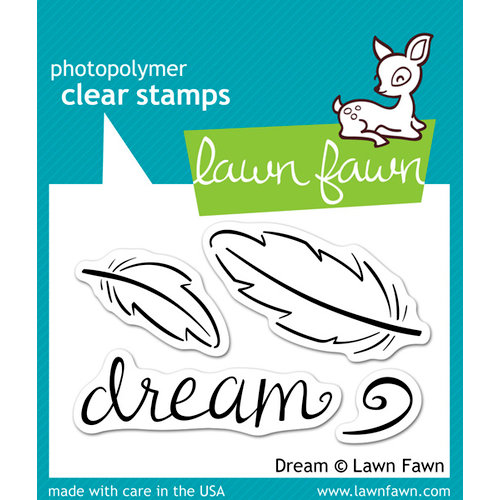 Lawn Fawn - Clear Photopolymer Stamps - Dream