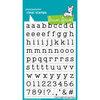 Lawn Fawn - Clear Acrylic Stamps - Clark's ABCs
