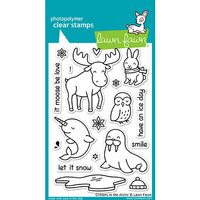 Lawn Fawn - Clear Photopolymer Stamps - Critters in the Arctic