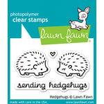 Lawn Fawn - Clear Photopolymer Stamps - Hedgehugs