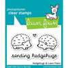 Lawn Fawn - Clear Photopolymer Stamps - Hedgehugs