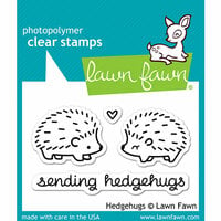 Lawn Fawn - Clear Photopolymer Stamps - Hedgehugs