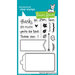 Lawn Fawn - Clear Acrylic Stamps - Thank You Tags