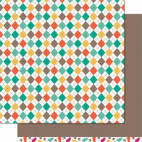 Lawn Fawn - Sweater Weather Collection - 12 x 12 Double Sided Paper - Chill