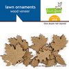 Lawn Fawn - Sweater Weather Collection - Wood Veneer Pieces - Fall Leaves