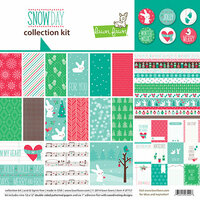 Lawn Fawn - Snow Day Collection - Christmas - 12 x 12 Collection Kit