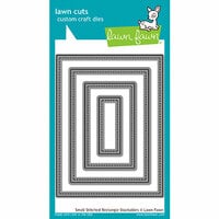 Lawn Fawn - Lawn Cuts - Dies - Small Stitched Rectangle Stackables