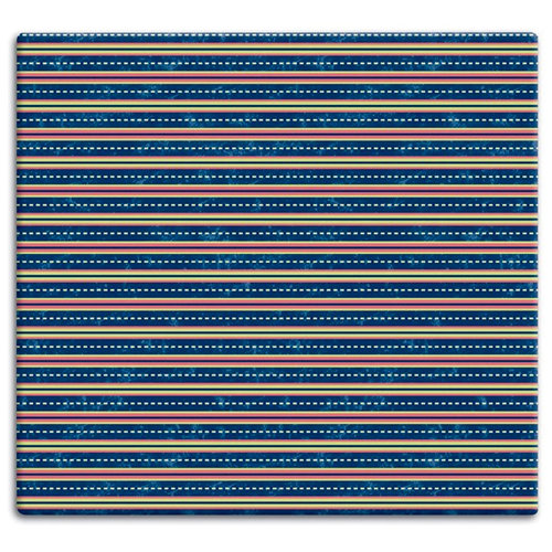 MBI - 12 x 12 Post Bound Album - 20 Top Loading Pages - Stripes and Dashes