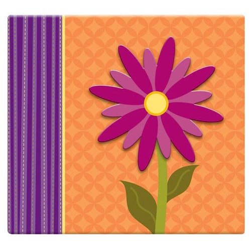 MBI - 12 x 12 Post Bound Album - 20 Top Loading Pages - 3D Flower