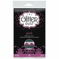Therm O Web - Glitter Dust - Photo Corners - Pink - 84 Corners