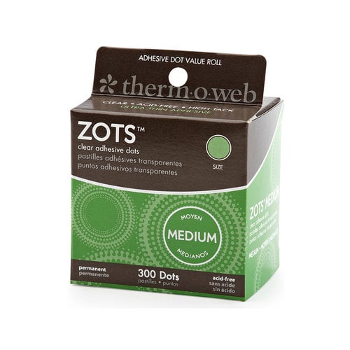 Therm O Web Zots Medium Clear Adhesive Dots