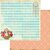 Marion Smith Designs - Mad Tea Party Collection - 12 x 12 Double Sided Paper - Alice