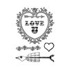 Marion Smith Designs - Clear Acrylic Stamps - Love U