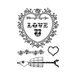 Marion Smith Designs - Clear Acrylic Stamps - Love U