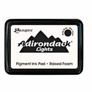 Ranger Ink - Adirondack Lights - Pigment Ink Pad - Snow Cap