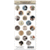 Piddix - Collage Sheet - 1 Inch Circle Tile Images - Steampunk Ladies