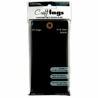 Ranger Ink - Inkssentials - Craft Tags - Size Number 10 - Black