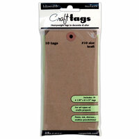 Ranger Ink - Inkssentials - Craft Tags - Size Number 10 - Kraft