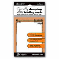Ranger Ink - Inkssentials - Specialty Stamping Paper - Artist Trading Cards