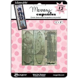 Ranger Ink - Inkssentials - Jewelry - Memory Capsules - 1 x 3