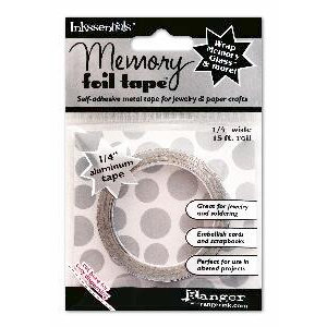 Ranger Ink - Inkssentials - Memory Foil Tape - Aluminum - 1/4 Inch