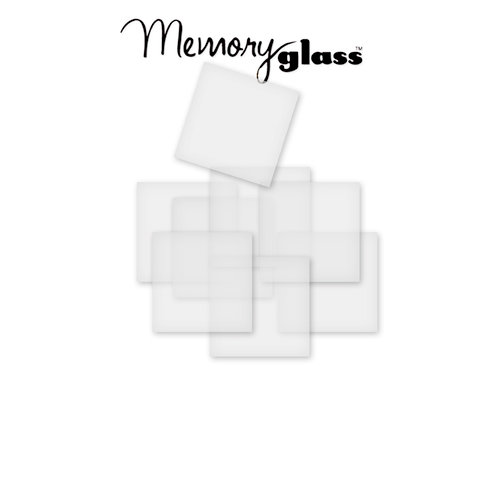 Ranger Ink - Inkssentials - Jewelry - Frosted Memory Glass - 2 x 2