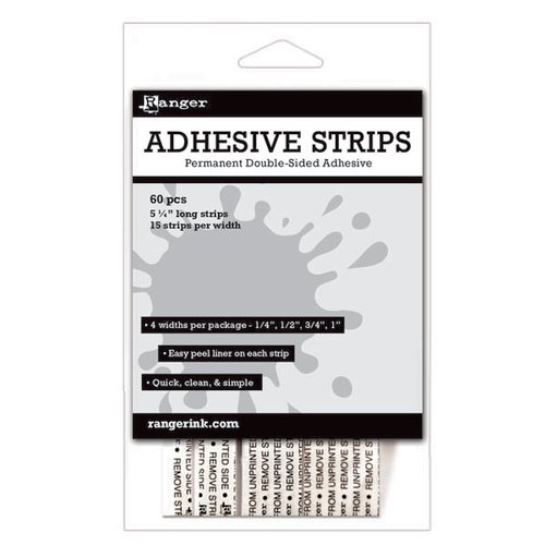Ranger Ink - Adhesive Strips - Variety Pack - 60 Pieces