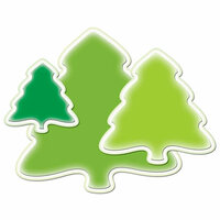 Spellbinders - Shapeabilities Collection - Christmas - Die Cutting and Embossing Templates - Holiday Trees
