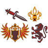 Spellbinders - Shapeabilities Collection - Die Cutting and Embossing Templates - Heraldry