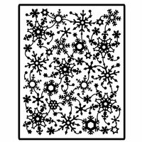 Spellbinders - Impressablilites - Embossing Templates - Snowflake