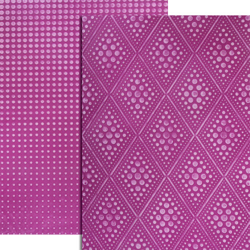 Spellbinders - M-Bossabilities Collection - Embossing Folders - Graduated Dots