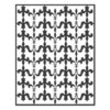 Spellbinders - Impressabilities Collection - Embossing Templates - Fleur de Lis Stripe