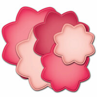 Spellbinders - Grand Nestabilities Collection - Die Cutting and Embossing Templates - Grand Dahlia