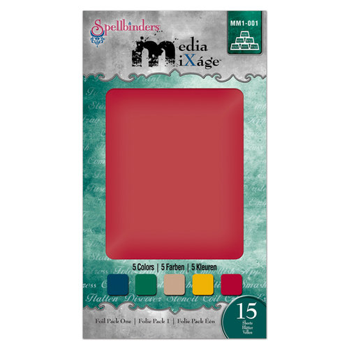 Spellbinders - Media Mixage Collection - Metals - Foil Pack One