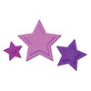 Spellbinders - Presto Punch - Die Cutting and Embossing Template - Stars