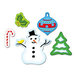 Spellbinders - Presto Punch - Christmas - Die Cutting and Embossing Template - Holiday Joy