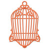 Spellbinders - Shapeabilities Collection - D-Lites - Die Cutting and Embossing Template - Bird Cage Two